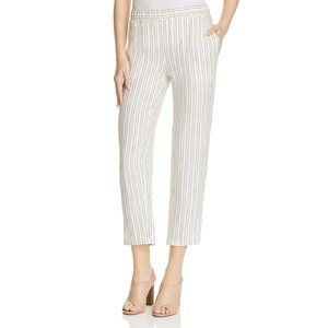 THEORY | thorina stripe linen crop 4